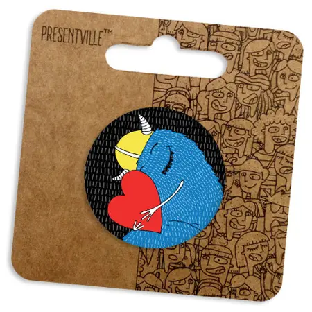Pin Přišera Blue